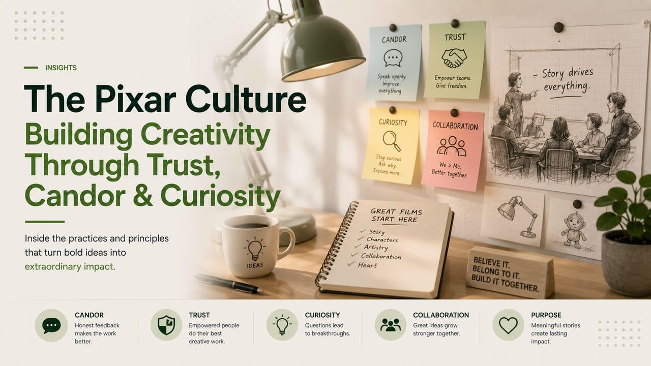 Culture at Pixar Was the True Guardian of Creativity